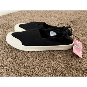 Roxy Womens Black Slip On Sneakers Casual Comfort Canvas Shoes Size 8 thumbnail 4