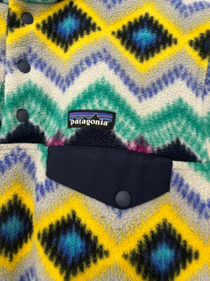 Patagonia Synchilla Snap T Pullover Sweatshirt in Timber Twist thumbnail 7