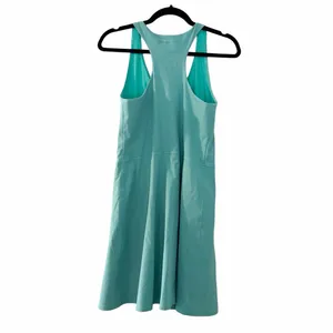 OUTDOOR VOICES Green Exercise Mini Dress Sz L thumbnail 6