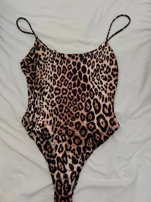 ZARA Cheetah Top thumbnail 1