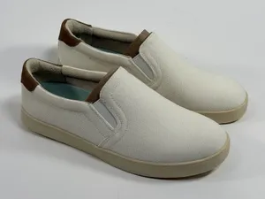 Dr. Scholls Size-8M Women's Madison White Slip-On Sneakers thumbnail 1
