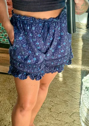 Free people Cambridge pull on shorts thumbnail 1