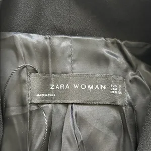 Zara Black Satin-Lined Blazer thumbnail 2
