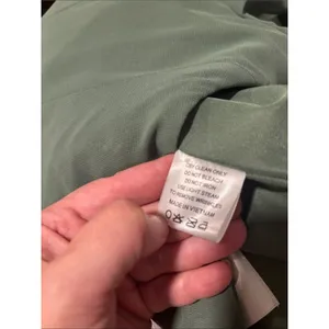Azazie Bondi A-Line Ruched Chiffon Dress – Eucalyptus – Size 8 (Average) – NWT thumbnail 9