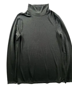 Banana Republic Womens‎ Medium Mock Neck Turtleneck Sweater Classic Preppy Black thumbnail 1