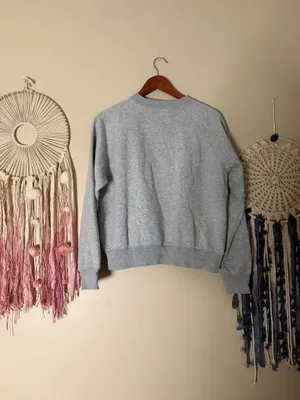 GAP x DOEN Logo Sweatshirt Gray Size Small thumbnail 4