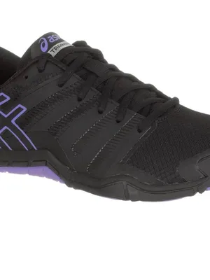 Asics Met Conviction Womens Running Sneakers Black Purple Size 8 thumbnail 2