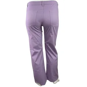 NEW MNG Mango Purple High Waisted Straight Leg Denim Jeans Trousers Pants Sz 14 thumbnail 3
