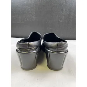 Dansko Women's Black Leather Clogs/ Shoes/ Slip On Size 41-9.5 SKU 4581 thumbnail 6