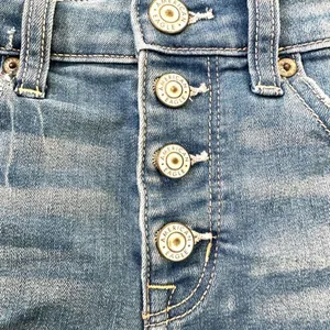 American Eagle hi rise denim next level shorts thumbnail 3