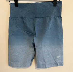 Gymshark Adapt Ombre Seamless Shorts - Light Blue Marl/Light Blue thumbnail 1