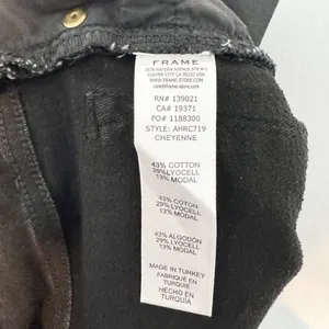 Frame Denim Ali Jeans Size 26 Gray Cheyenne High Rise‎ Cigarette Quiet Luxury thumbnail 9