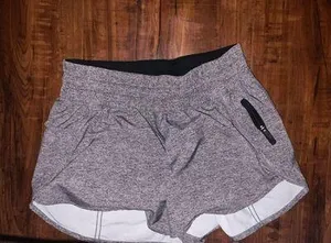 Lululemon gray track that shorts 3 thumbnail 1