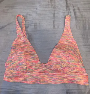 Aerie Multicolor Bikini Top thumbnail 1