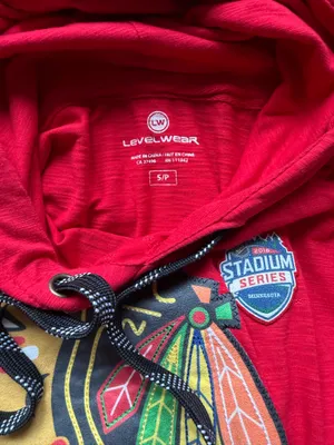 Chicago Blackhawks Red Hoodie thumbnail 4