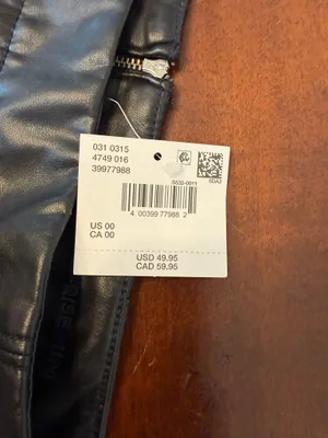 Women’s faux leather skirt American Eagle new with tags thumbnail 3