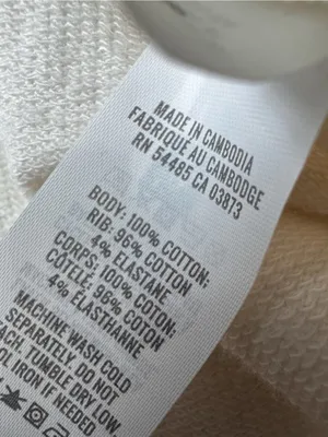 NWT Aerie Peplum Hoodie medium Ivory Oversized 100% Cotton Balloon Sleeve thumbnail 9
