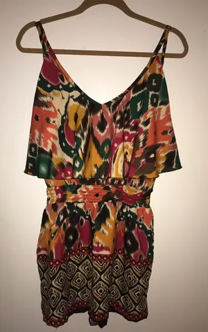 Wet Seal Aztec print romper thumbnail 1