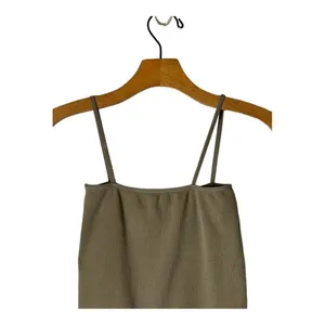 Good American Brown Ribbed Stretch Square Neck Thong Tank Bodysuit Size‎ L/XL thumbnail 9