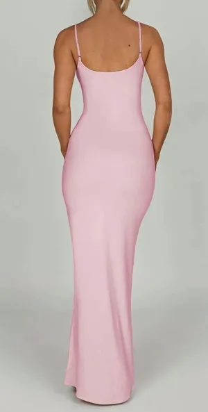 Backless Cami Dress Pink Size XS thumbnail 2