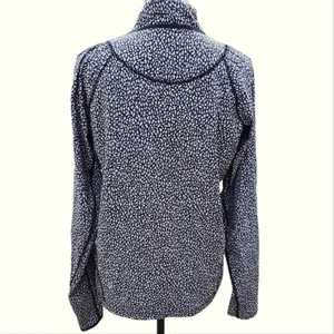 Lululemon Fast Track Reversible Zip-up Jacket Black‎ White Women's size 6 thumbnail 5