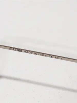 Fendi Ff0342/S‎ B1zho Silver Grey Beige Yellow Cat Eye Sunglasses thumbnail 5