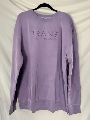 Source Unknown New Trane Technology Purple Graphic Sweatshirt 3XL thumbnail 1