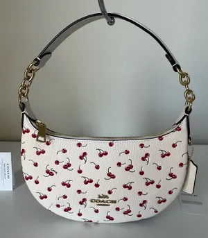 Coach Mini Payton Hobo With Cherry Print  thumbnail 1