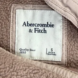 Abercrombie & Fitch Womens Quilted Sherpa‎ Pullover Sweatshirt Size S thumbnail 5