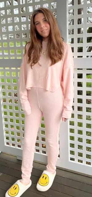 Heart & Hips Hoodie/Pants Ribbed Set thumbnail 8