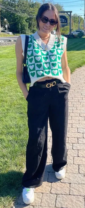 Sweater vest Green thumbnail 1