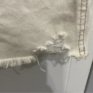 Free People Brea Cut Off Denim Skirt thumbnail 5