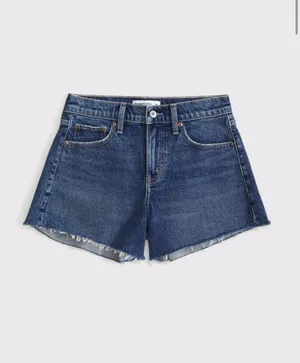 Abercrombie Mid-Rise A-Line Shorts Curve Love thumbnail 4