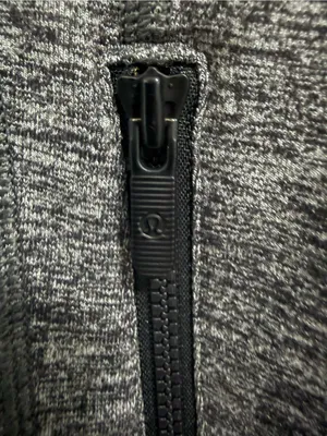 Lululemon Define Jacket Heathered Black Luon Size 4 thumbnail 8
