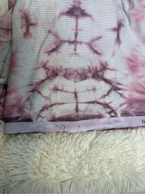 Lululemon | Shibori Pink Tie Dye Stripe Swiftly Tech Long Sleeve Shirt thumbnail 5
