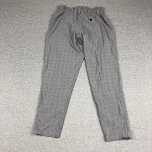 Athleta Pants Womens 2 Gray Plaid Skyline Jogger Woven Elastic Waist Travel thumbnail 8
