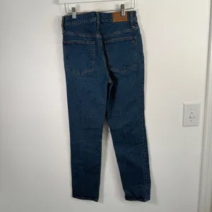 Madewell Perfect Vintage Jeans Haight Medium Wash High Rise Rigid Denim Women 26 thumbnail 5