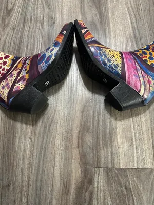 Nomad Colorful Western Rain Boots ,Bold Print . thumbnail 9