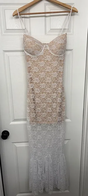 NWT Punchy Blonde Laced in Loved Dress thumbnail 1