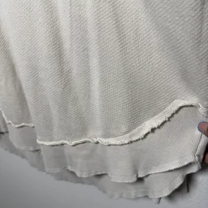 Ivy + Cloth‎ Womens 100% Cotton Sweatshirt L Cream Bend & Snap Football Graphic thumbnail 4