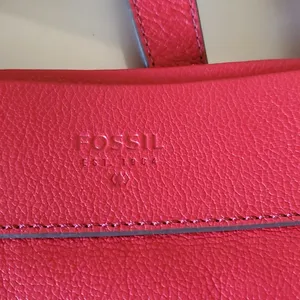 Fossil  Red Leather Bag thumbnail 6