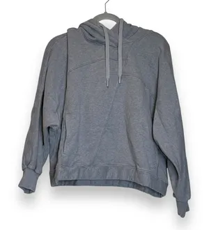 Lululemon‎ Broken Beats Hoodie Heathered Glacier Grey Size XS/S Womens thumbnail 1
