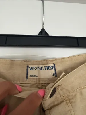 We The Free Free People Good Luck Barrel Leg Pants thumbnail 4