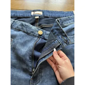 KUT From The Kloth Meg High Rise Wide Leg Women's Jeans Blue Size 24W Denim NWT thumbnail 9