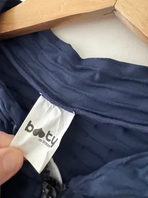 Booty By Brabants Chrome Track Zip Up Jacket Navy‎ Blue thumbnail 6