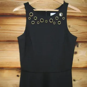 Amanda Uprichard Black Ponte Knit Dress thumbnail 3