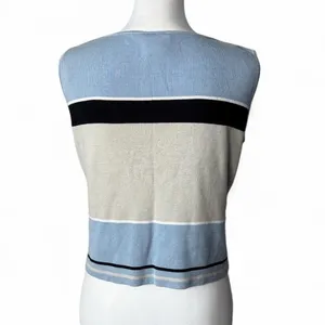 90s Striped Top Blue Size L thumbnail 3