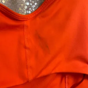 Free People Breathe Deeper Crop Tank Bright Orange Medium NWOT thumbnail 4