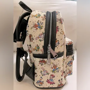 NWT Disney Loungefly Limited Edition Sensational 6 Tatoo Mini Backpack thumbnail 8