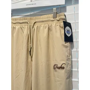 Inaka Women's Performance Nylon Spandex Sweats Baggy Joggers NWT‎ Size L Ivory thumbnail 4
